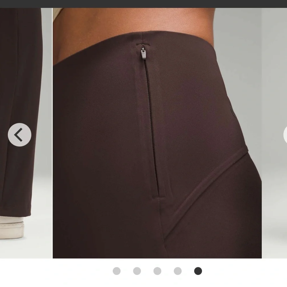 Lululemon smooth fit pull-on high rise pant (black) - Picture 2 of 4